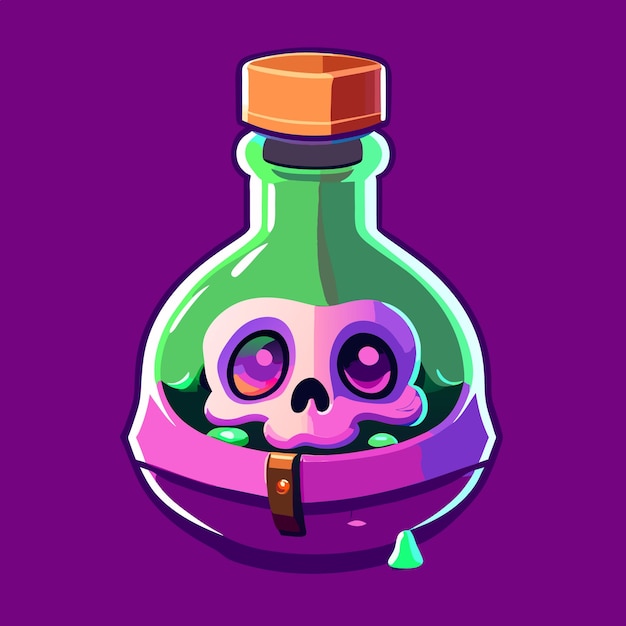 Zombie Potion W Stylu Kreskówek