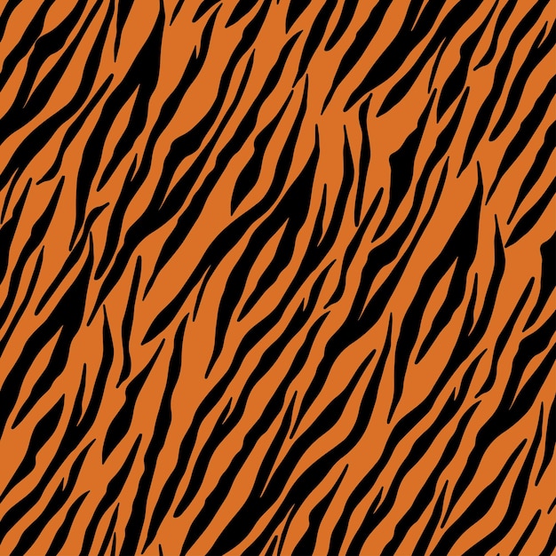 Plik wektorowy zwierzęcy tygrys bezszwowe tło wzór