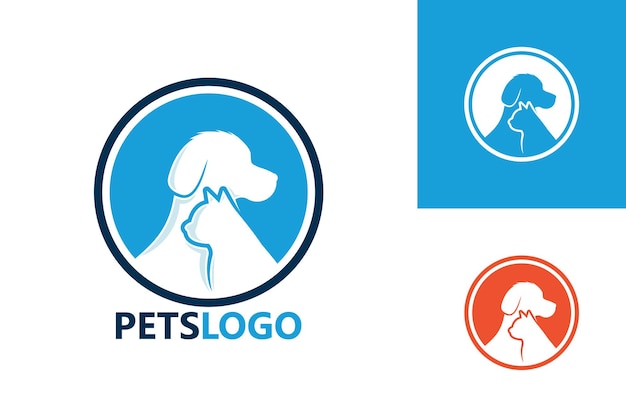 Zwierzęta Logo Szablon Wektor Projektu, Godło, Koncepcja Projektowa, Kreatywny Symbol, Ikona