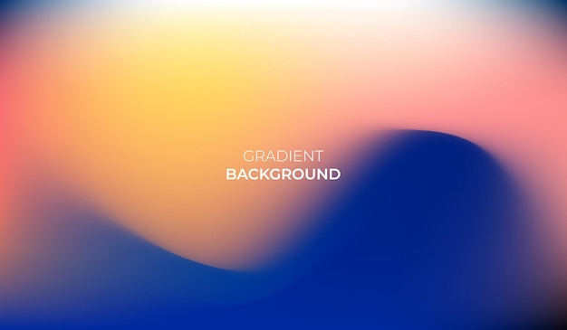 Żywy abstrakcyjny gradient z płynącymi kolorami