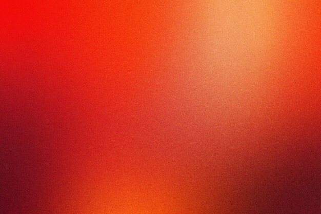 Żywy czerwony pomarańczowy i brązowy gradient ziarnista tekstura background artwork