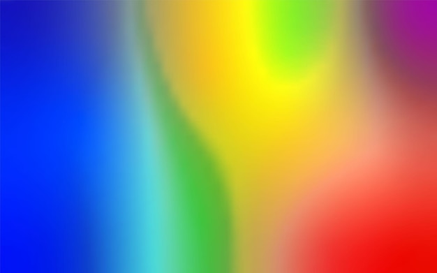 Żywy gradient tęczy