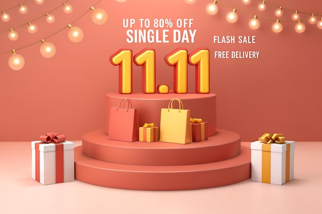 1111 jednodniowa promocja flash sale
