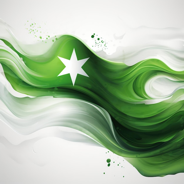 Zdjęcie 14 sierpnia święto narodowe pakistanu szczęśliwy dzień niepodległości