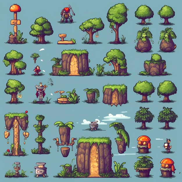 2d game sprite sheet sprites