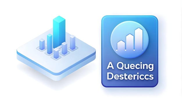 3D AI Data Processing and QA Metrics Icons for Analytical Capabilities in QA Processes Perfect for (Ikony przetwarzania danych sztucznej inteligencji 3D i metryki QA dla możliwości analitycznych w procesach QA)