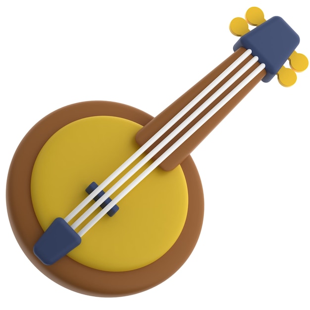 Zdjęcie 3d banjo