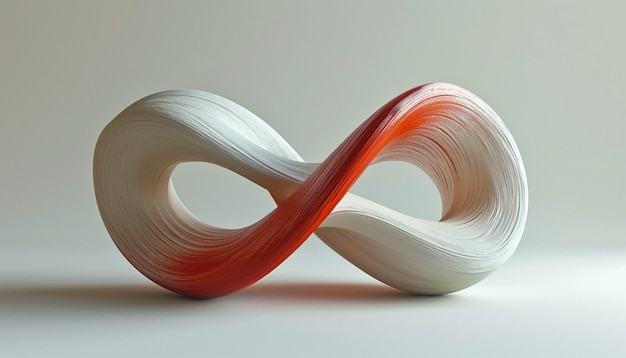 3D dzieło sztuki uproszczonego sznurka Martisor