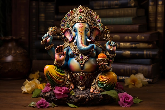 3d Ganesha Ganpati staute