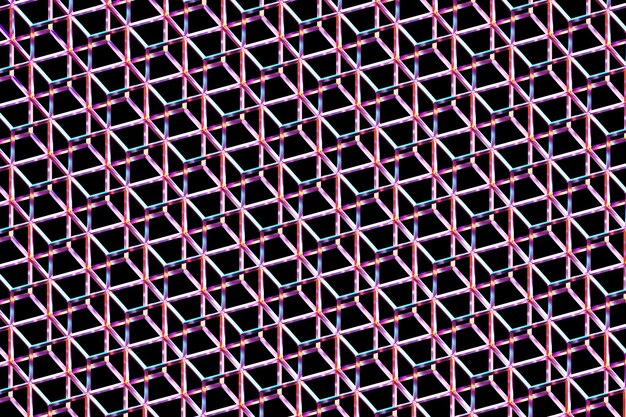 3d ilustracja różowy geometryczny wzór. Tło geometrii, wzór