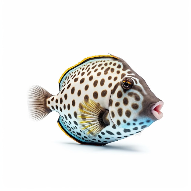 3D ilustracja ryba odizolowywająca w białym tle