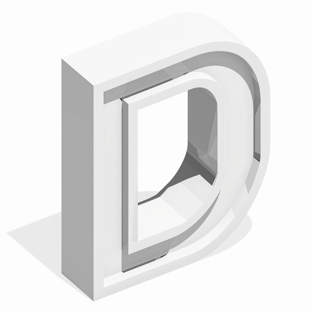 Zdjęcie 3d logo, 3d styl graficzny i 3d styl typograficzny