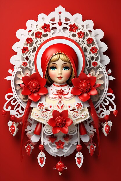 Zdjęcie 3d martisor martisoare martenitsa