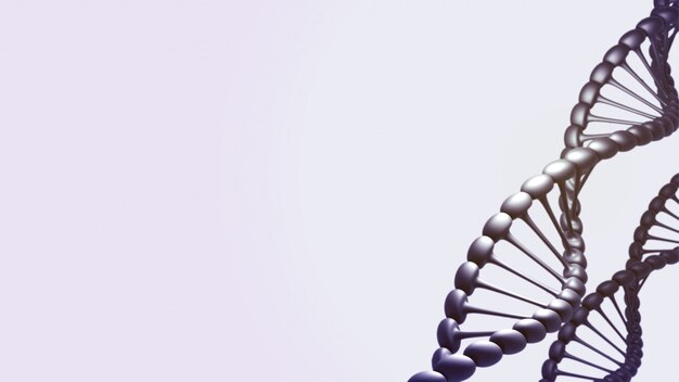 3d Render Struktury Dna