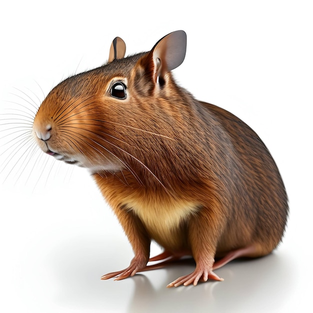 3d Rendering Agouti Animal AI Generative