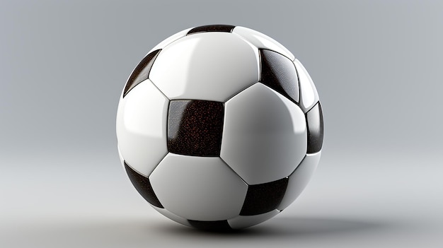 3D renderowane zdjęcie piłki nożnej