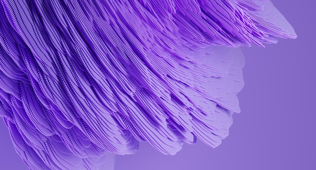 3D renderowanie kolorowych szczegółów kształtu Dynamiczne futurystyczny tła