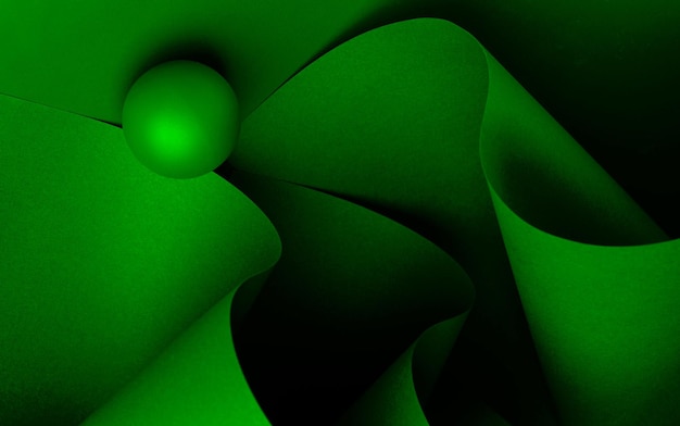 Zdjęcie 3d renderowany asortyment abstrakcyjnego projektu tła z elementami