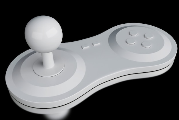 3d Retro Joysticka