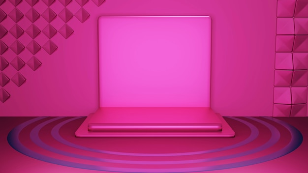 3d różowe tło, abstrakcyjny styl tekstury, może być używany do projektowania okładek, projektów książek, plakatów, ulotek, tła strony internetowej lub reklam.