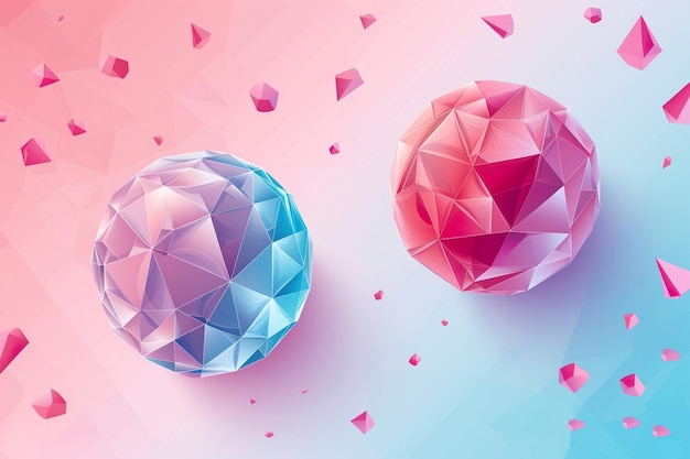 3d sfera i 3d niski trójkąt wielokątny projekt ilustracja wektorowa dla tapety Banner Tło Książka kartka Ilustracja strona docelowa nie Tekst ar 32 iw 2 v 6 Job ID 3c296dd8a4ef4248b71960ba5eb3a26a