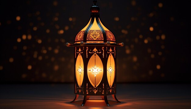 3D wizualizacja minimalistycznej pakistańskiej latarni