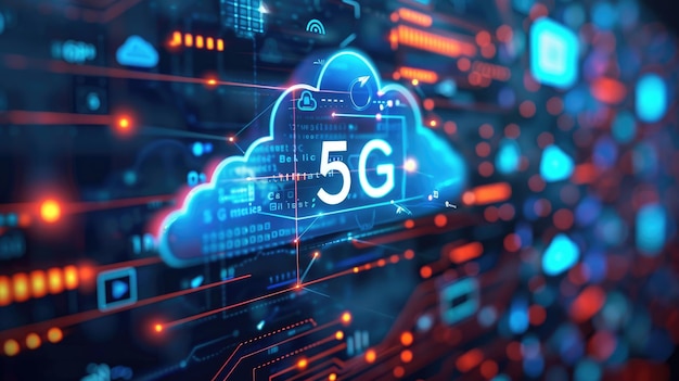 5G - piąta generacja technologii komórkowej - szybsze prędkości danych, mniejsze opóźnienia, zwiększona łączność i wspieranie masowego wdrażania IoT, rewolucjonizujące komunikację