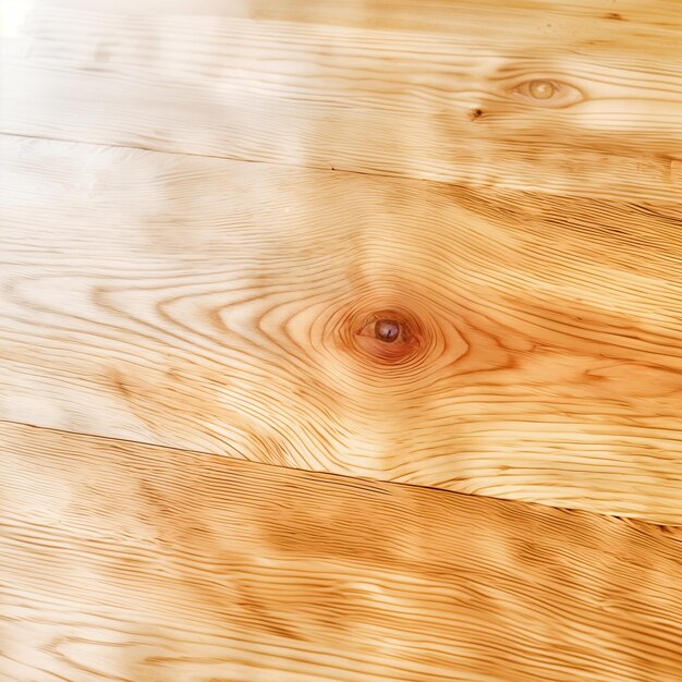 Zdjęcie a closeup view of a wooden floor with a visible grain pattern and a knot in the center