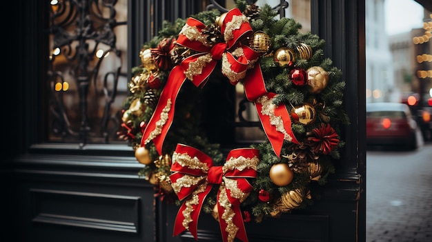 A_photo_of_a_beautifully_decorated_Christmas_wreath_with