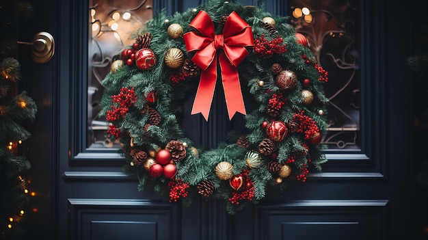 A_photo_of_a_beautifully_decorated_Christmas_wreath_with