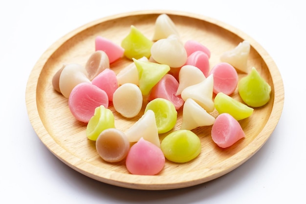 Zdjęcie aa lue tajski słodki deser cukierki cukrowe