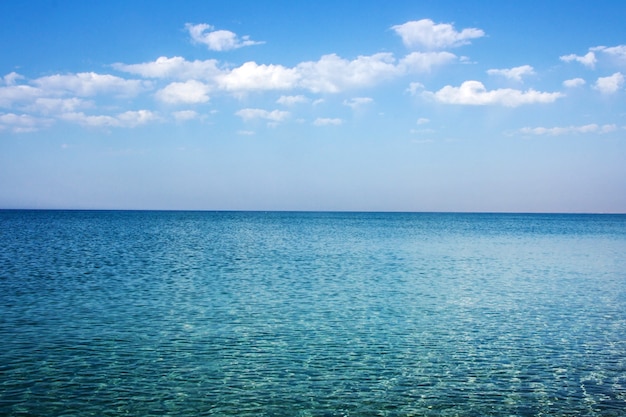 Abstrakcjonistyczna błękit spokojna morze lub ocean wody powierzchnia