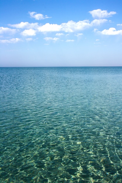 Abstrakcjonistyczna błękit spokojna morze lub ocean wody powierzchnia