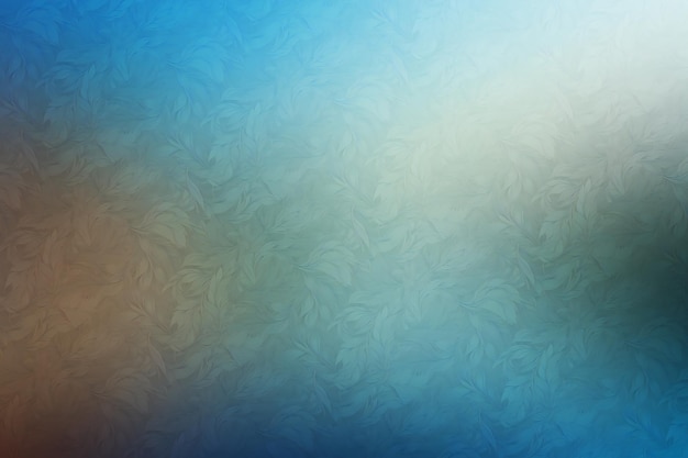Abstrakcjonistyczna ilustracja błękitnego i białego Impasto tło