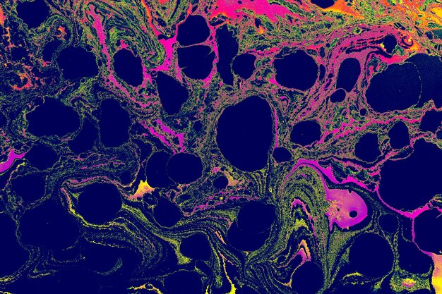Abstrakcjonistyczna kreatywnie marmurowa deseniowa tekstura Tradycyjna sztuka Ebru marmurkowanie
