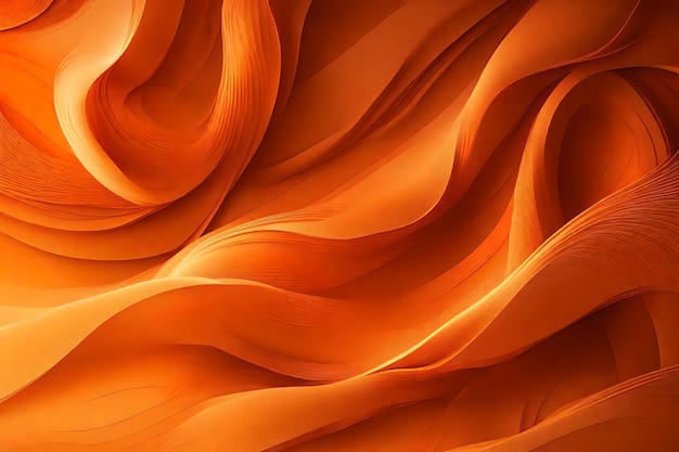Abstrakcjonistycznego tła elegancki miękki z pomarańczową teksturą tapetą