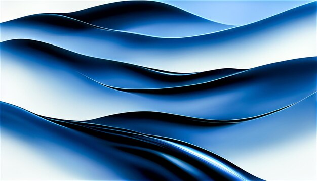 Abstrakcjonistyczny błękitny płynący tło