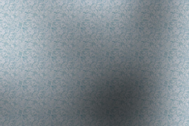 Zdjęcie abstrakcjonistyczny błękitny tło z rocznika grunge teksturą i kwiecistym wzorem