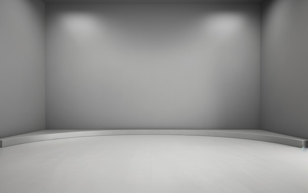 Zdjęcie abstrakcjonistyczny gładki pusty szary studio dobrze używa jako tło biznes
