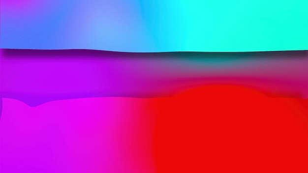 Abstrakcjonistyczny jasny wielobarwny tło z iluzją wizualną i falowymi skutkami renderowania 3d generowanie komputera