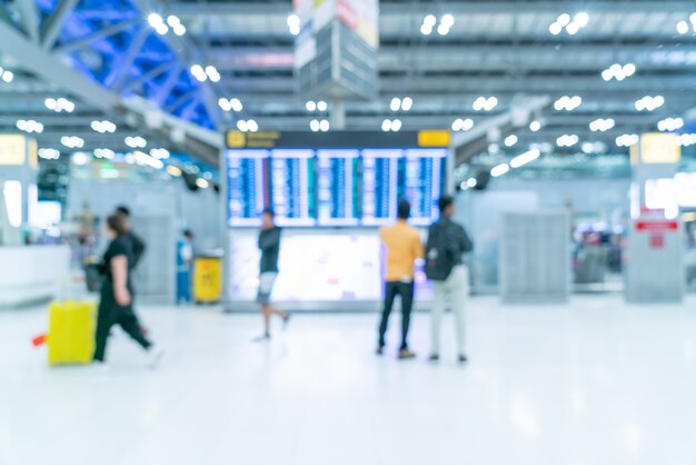 Abstrakcjonistyczny plamy lotniskowego terminal wnętrze