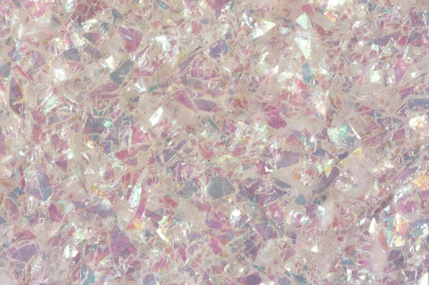 Zdjęcie abstrakcyjna błyszcząca różowa brokatowa tekstura zdjęcie o niskim kontraście