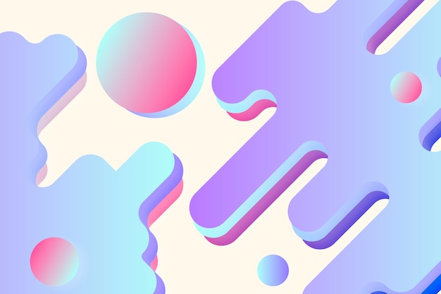 Abstrakcyjna fioletowa ilustracja płynnego tła