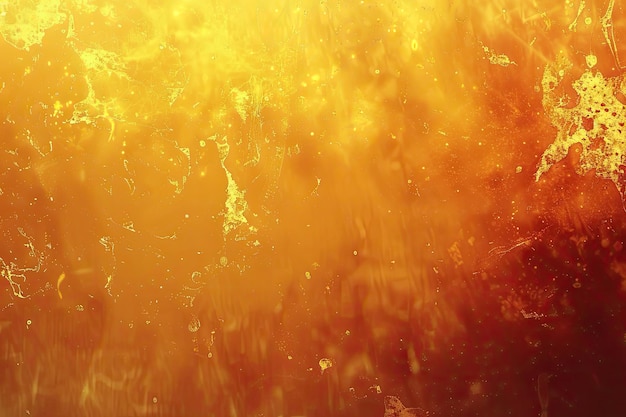 Abstrakcyjna grunge powierzchnia pomarańczowo-złota tło złoto-żółte podkreślenia
