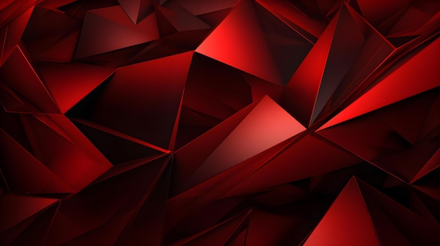 Abstrakcyjna i geometryczna tekstura w ciemnoczerwonych kolorach Futuristyczne tło