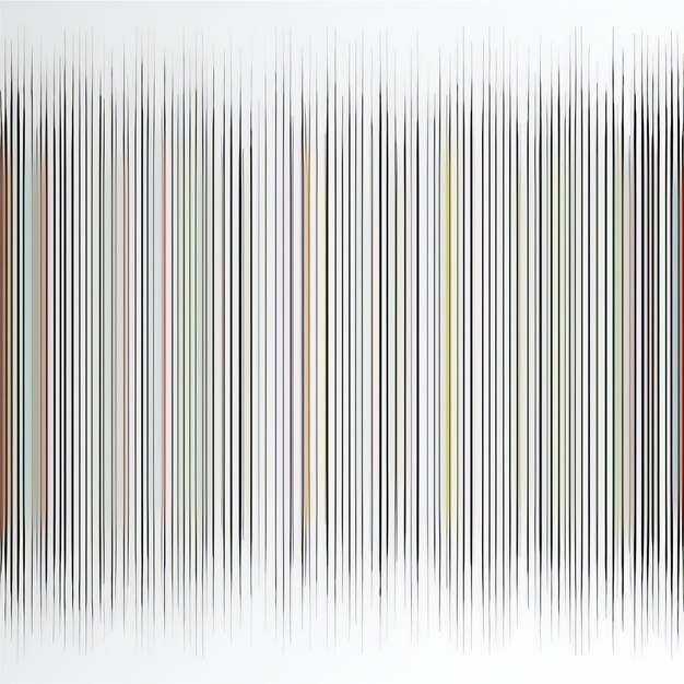 Zdjęcie abstrakcyjna sztuka dźwiękowa wibrująca minimalistyczna sztuka liniowa z wydłużoną perspektywą