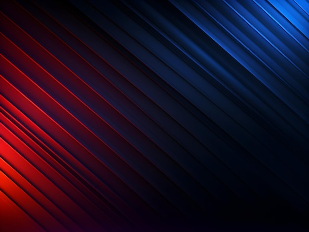 Abstrakcyjna technologia futurystyczna świecąca zakrzywiona linia na ciemno niebieskim tle gradient przepływu tła