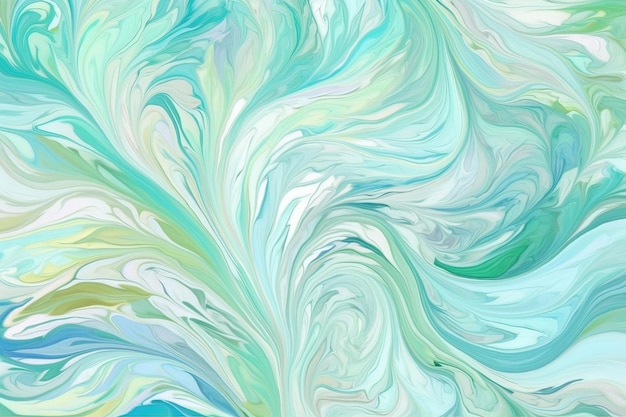 Abstrakcyjna tekstura w odcieniach błękitu i zieleni