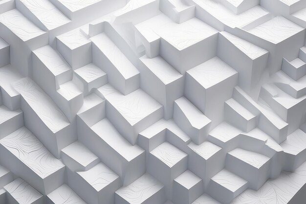 Abstrakcyjne białe geometryczne tło dla nowoczesnej dekoracji graficznej