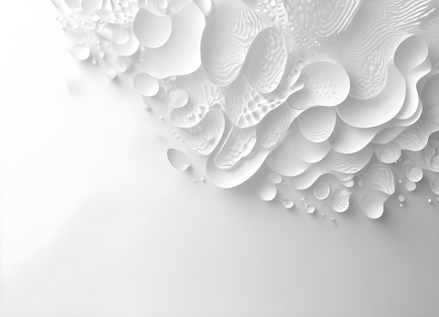 Zdjęcie abstrakcyjne białe tło